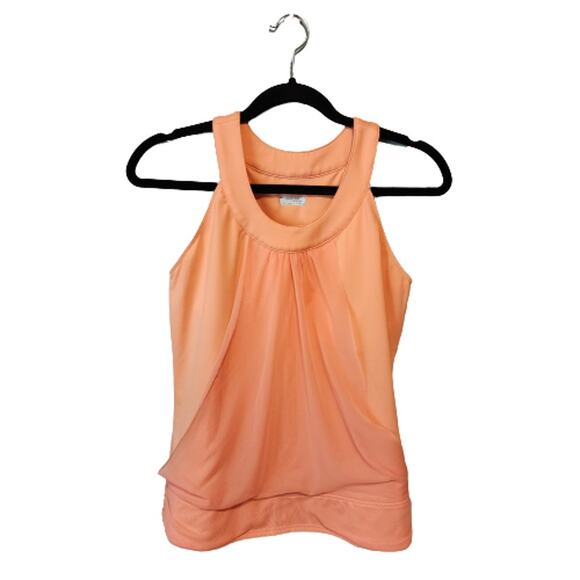 **3 for $11.00***Fila Small Coral Color Tank taffeta overlay - Picture 1 of 5